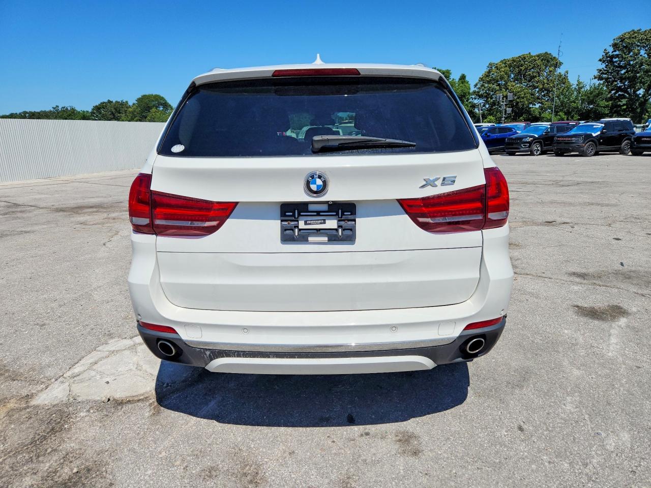 2014 Bmw X5 Xdrive35d White vin: 5UXKS4C56E0J95027