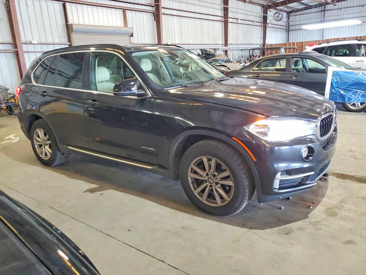 2015 Bmw X5 Xdrive35d Черный vin: 5UXKS4C57F0J98312