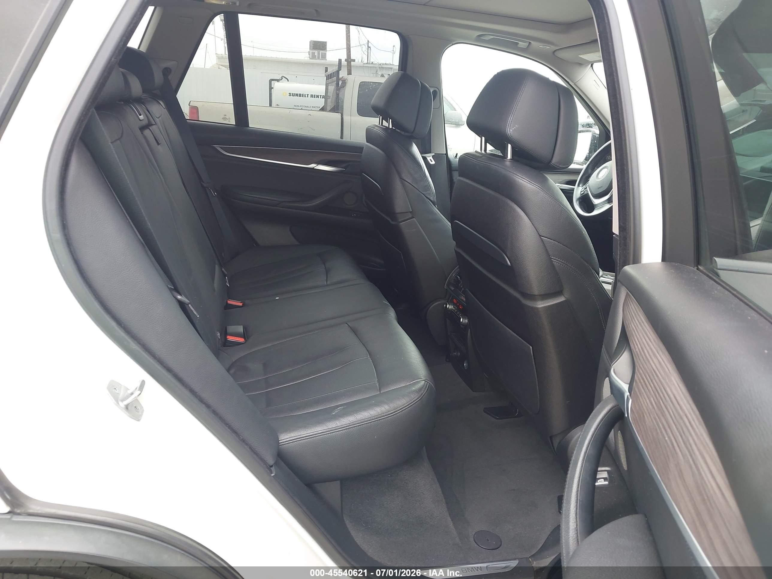 2015 Bmw X5 Xdrive35d White vin: 5UXKS4C57F0N10998