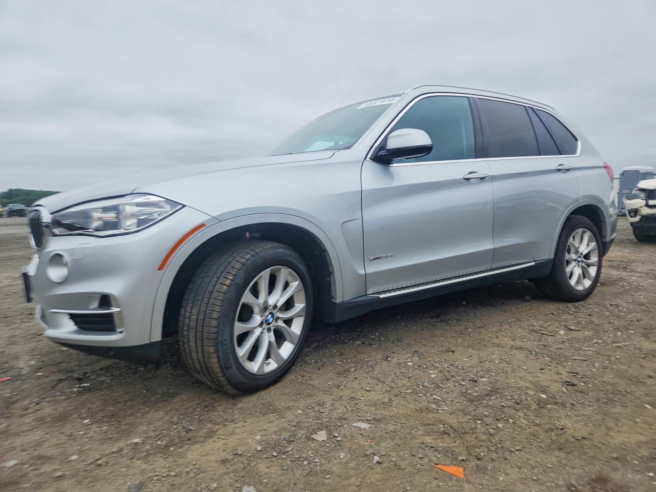 2015 Bmw X5 Xdrive35d Silver vin: 5UXKS4C57F0N12136