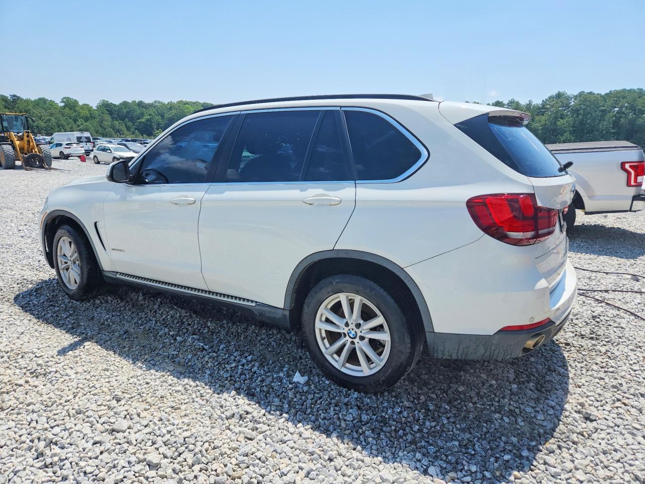 2015 Bmw X5 Xdrive35d White vin: 5UXKS4C58F0N08371