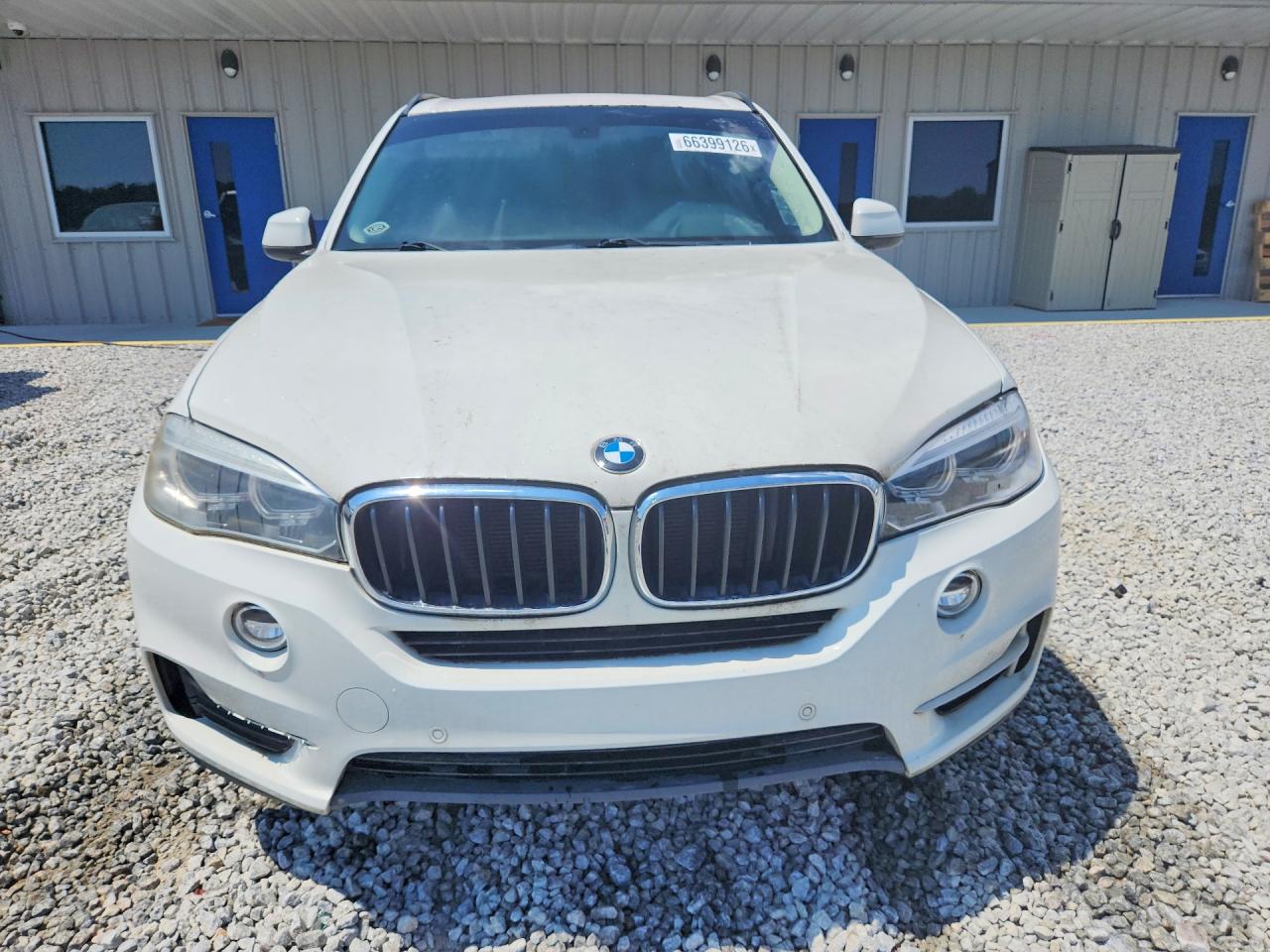 2015 Bmw X5 Xdrive35d White vin: 5UXKS4C58F0N08371
