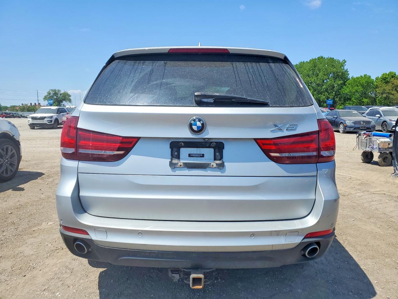 2016 Bmw X5 Xdrive35d Silver vin: 5UXKS4C58G0N13846