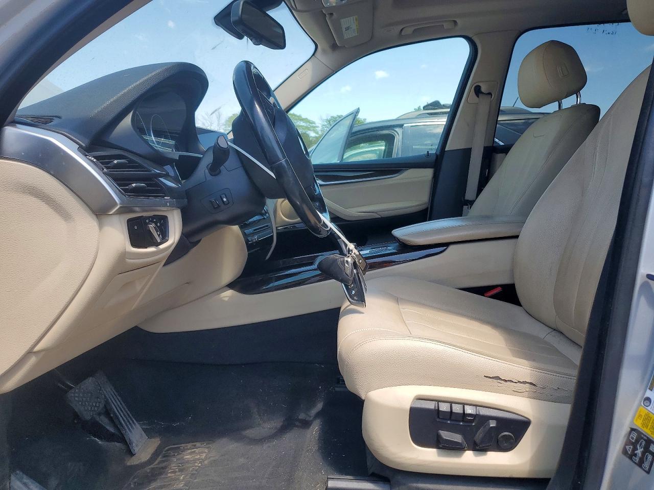 2016 Bmw X5 Xdrive35d Silver vin: 5UXKS4C58G0N13846