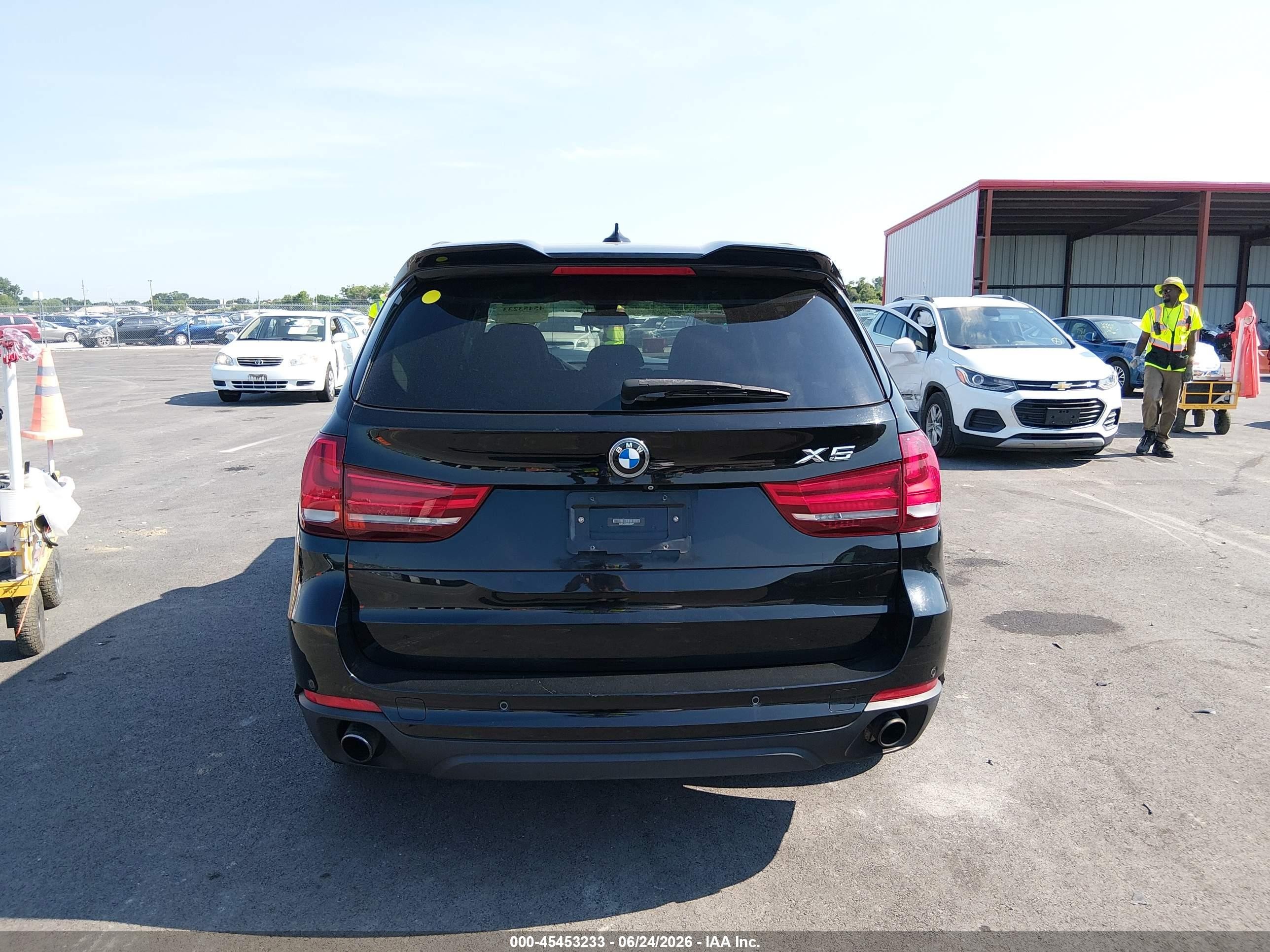 2014 Bmw X5 Xdrive35d Черный vin: 5UXKS4C59E0J93871