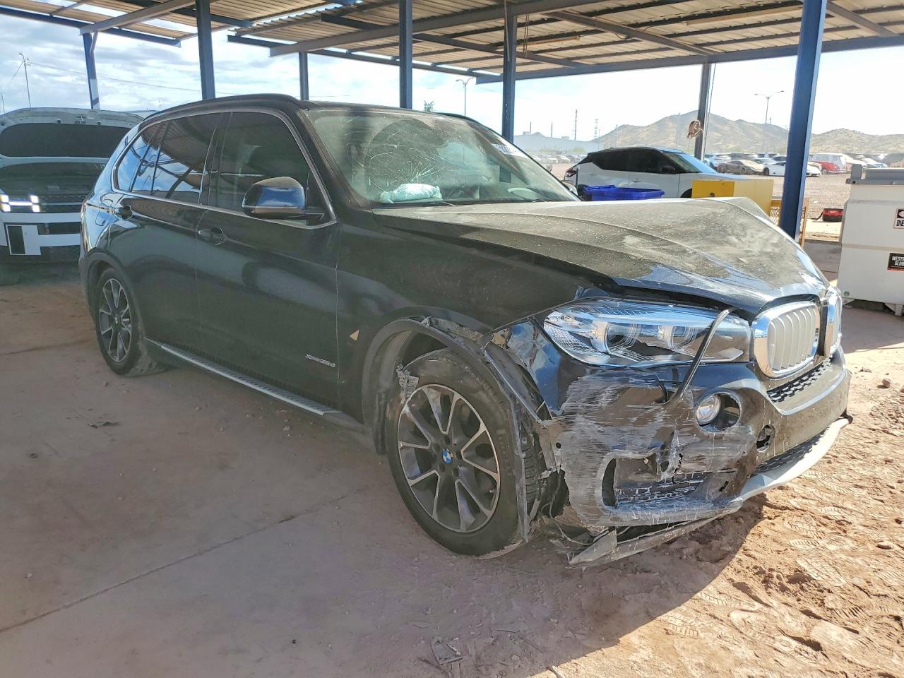 2015 Bmw X5 Xdrive35d Black vin: 5UXKS4C59F0J98327
