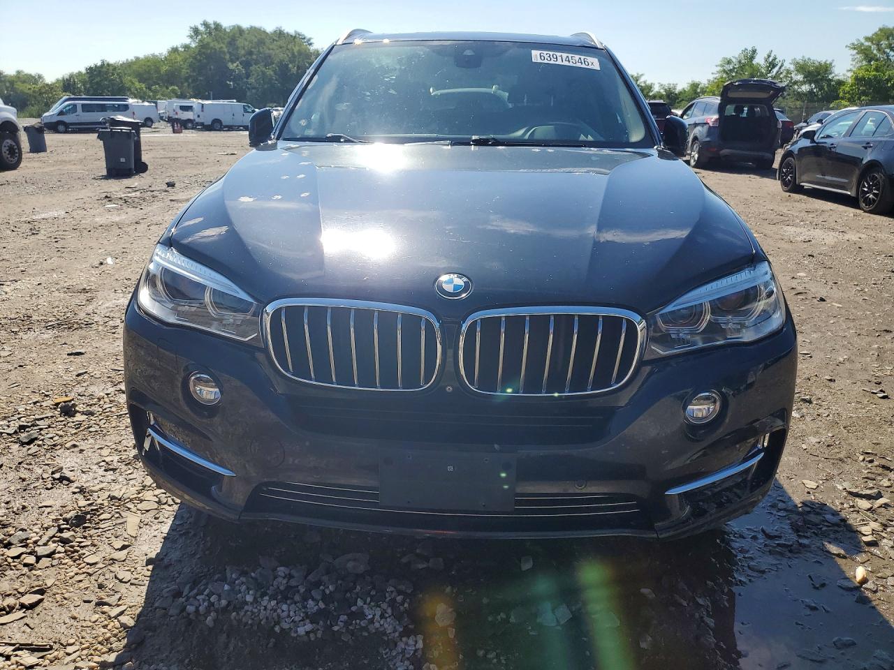 2015 Bmw X5 Xdrive35d Black vin: 5UXKS4C59F0N06015