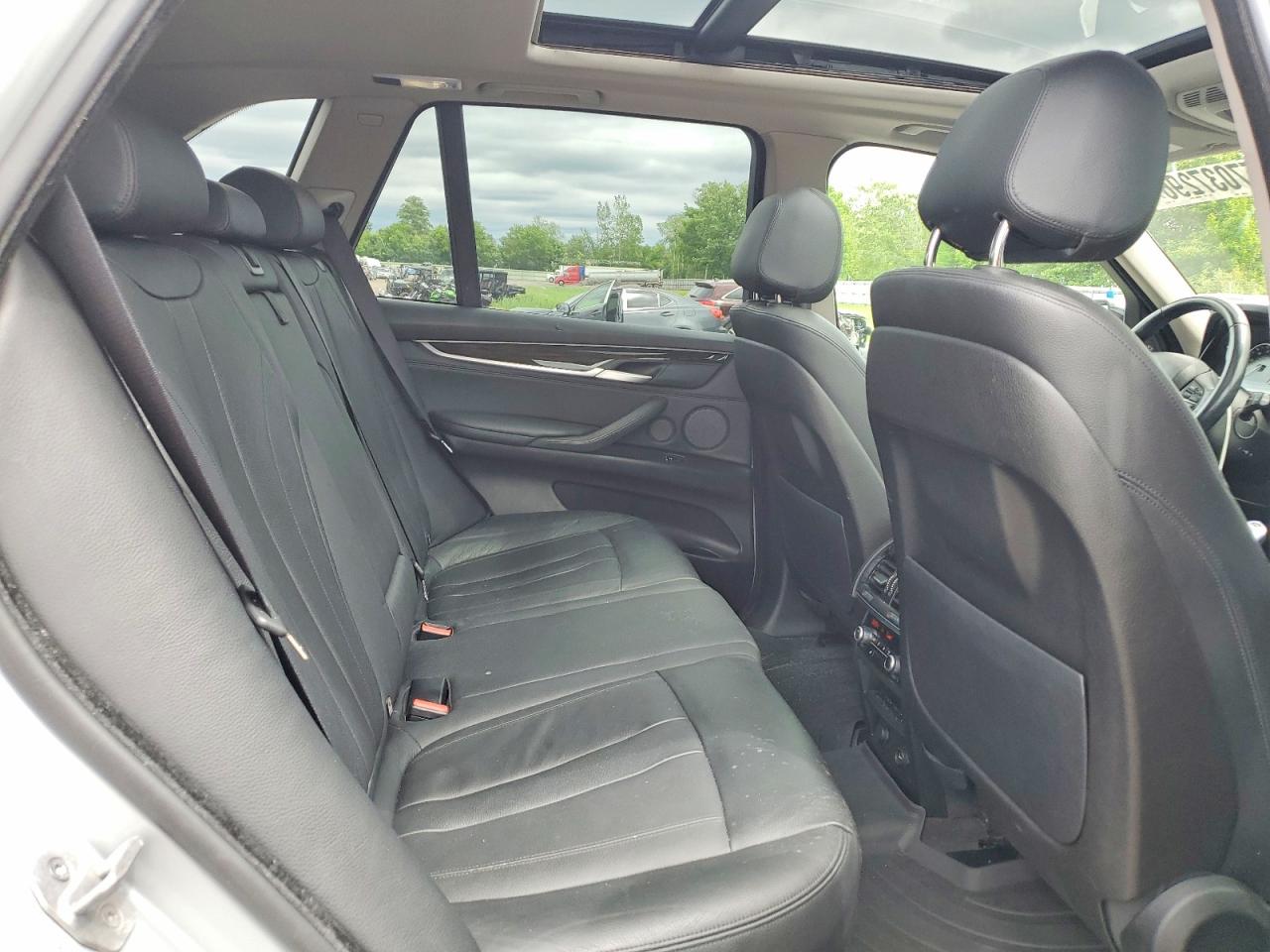 2015 Bmw X5 Xdrive35d Silver vin: 5UXKS4C59F0N08959