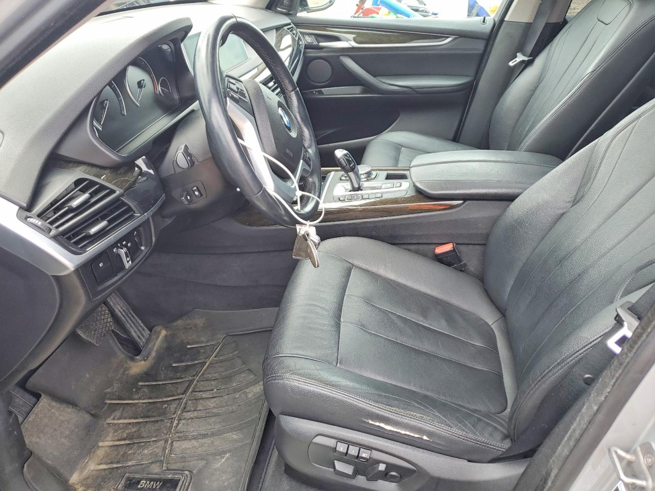 2015 Bmw X5 Xdrive35d Silver vin: 5UXKS4C59F0N08959