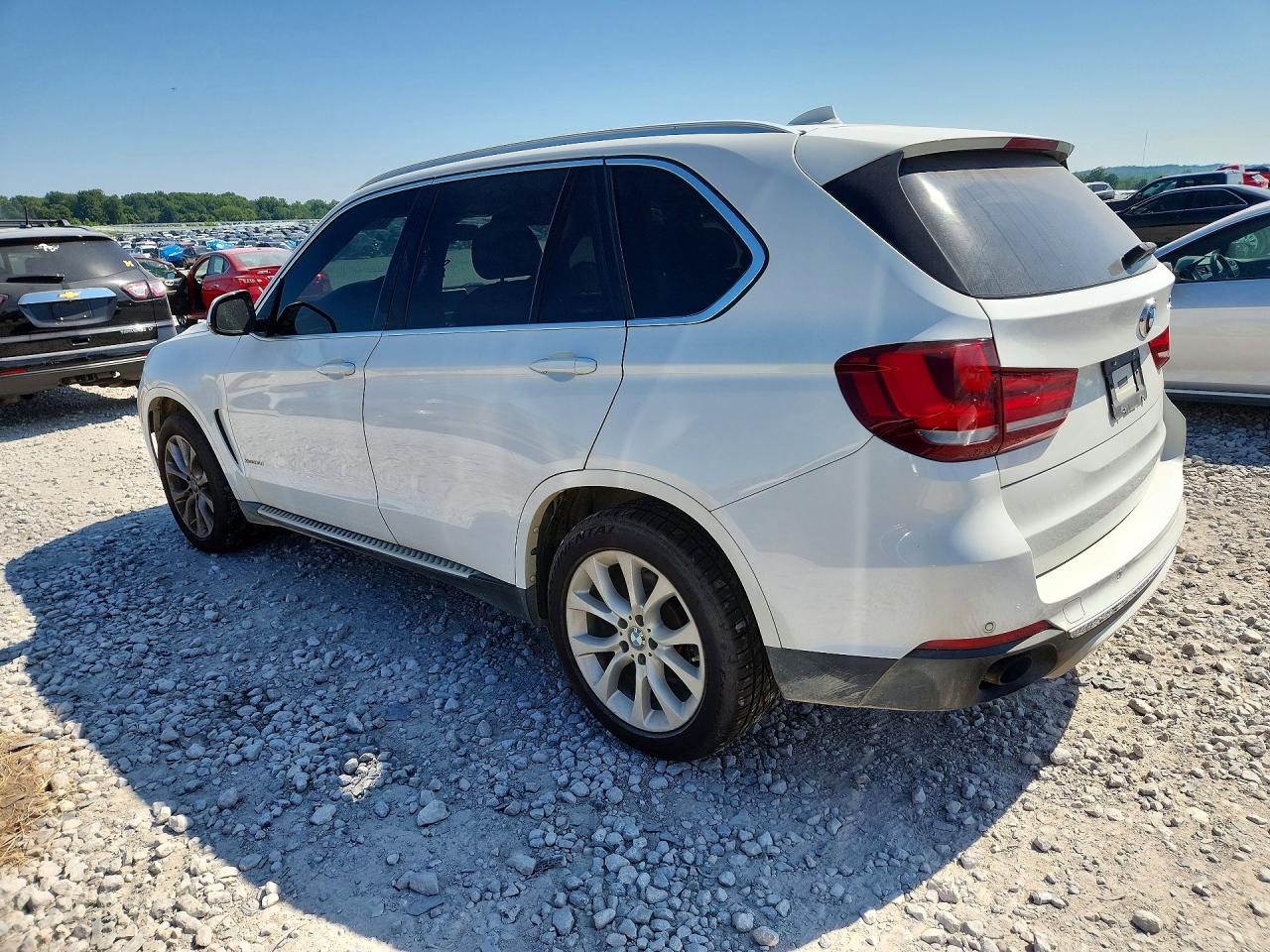 2015 Bmw X5 Xdrive35d White vin: 5UXKS4C5XF0J99745