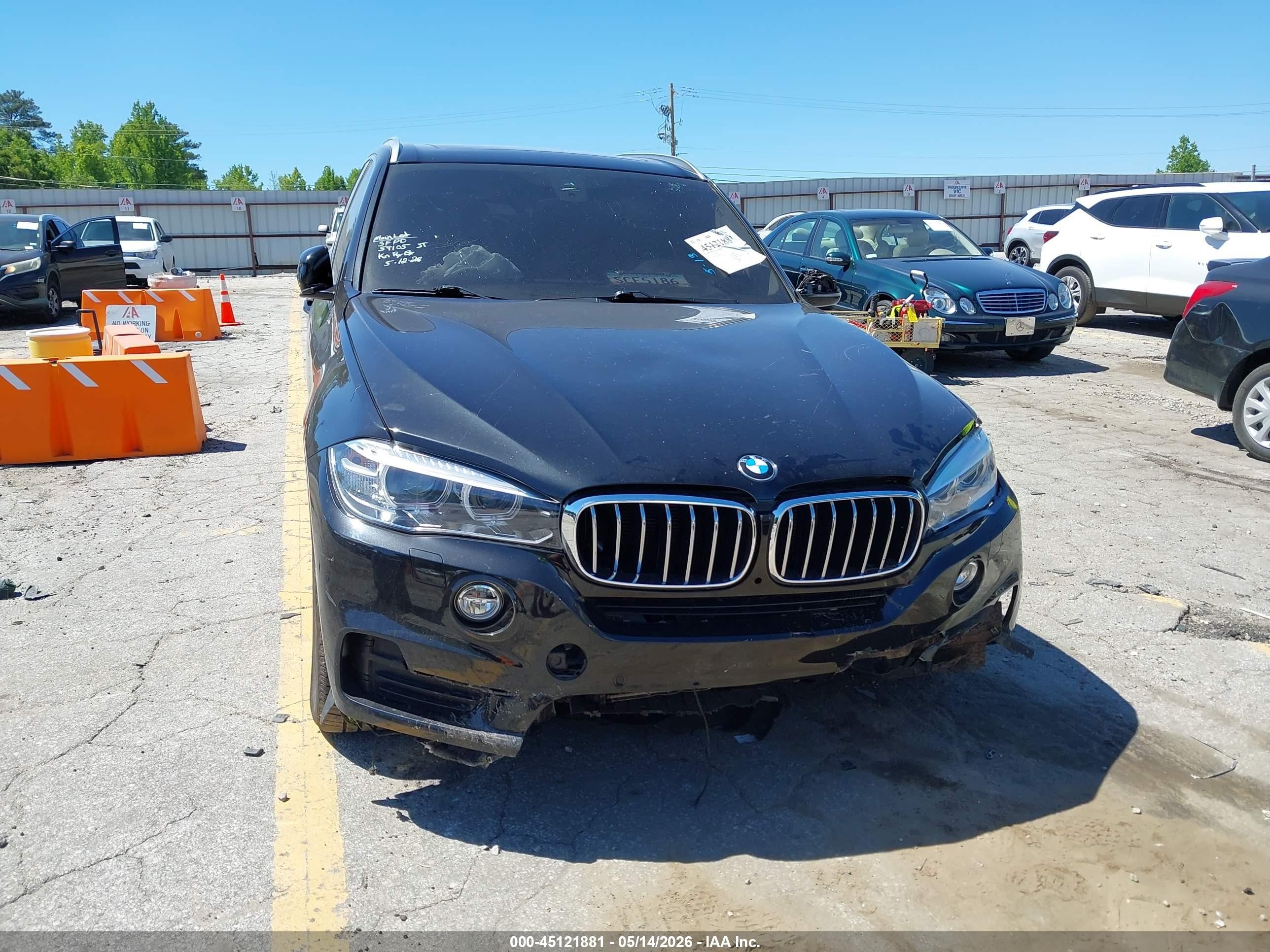 2015 Bmw X5 Xdrive35d Black vin: 5UXKS4C5XF0N09036