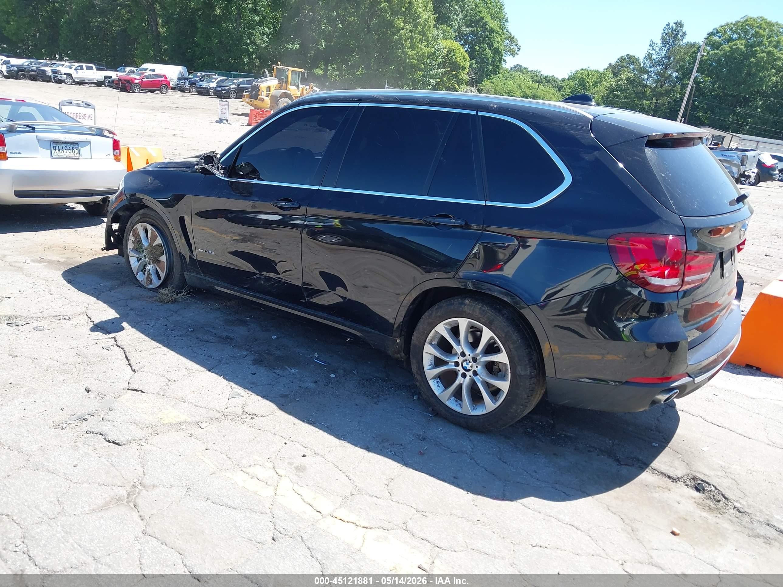 2015 Bmw X5 Xdrive35d Black vin: 5UXKS4C5XF0N09036