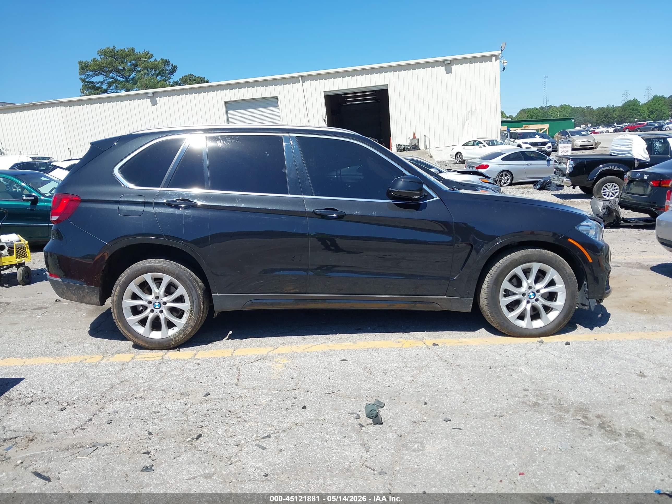 2015 Bmw X5 Xdrive35d Black vin: 5UXKS4C5XF0N09036
