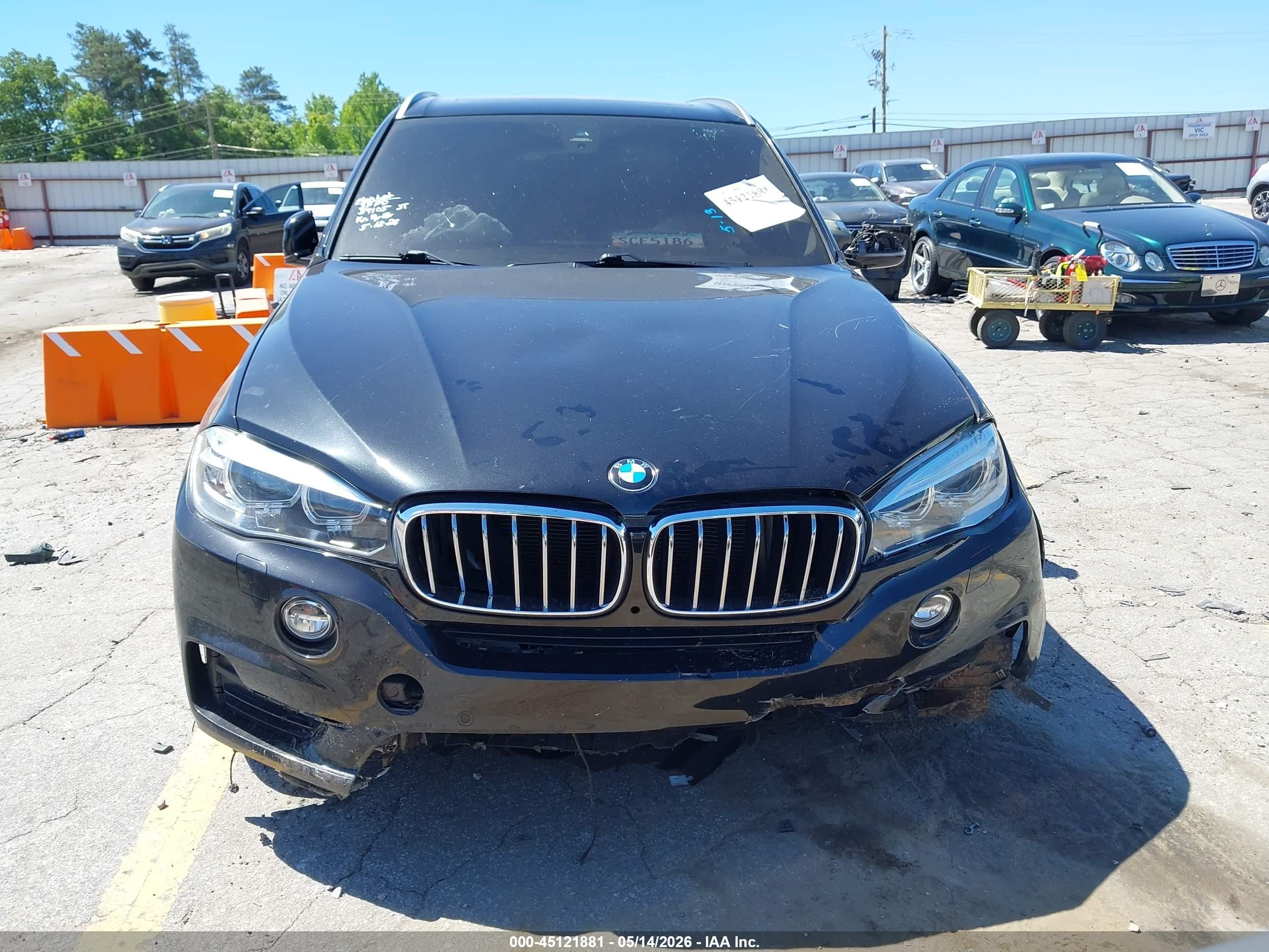 2015 Bmw X5 Xdrive35d Black vin: 5UXKS4C5XF0N09036