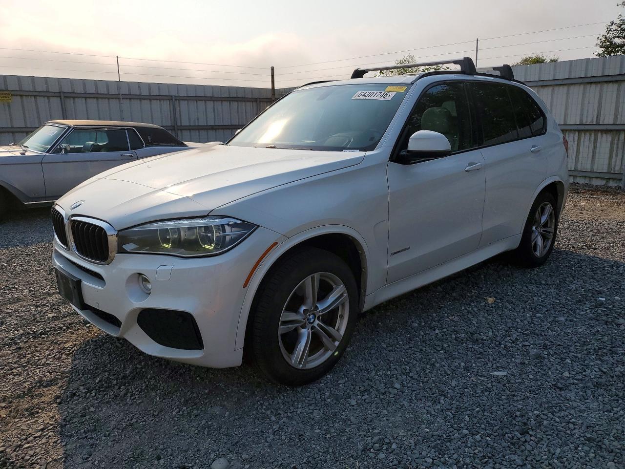 2015 Bmw X5 Xdrive35d Белый vin: 5UXKS4C5XF0N10283