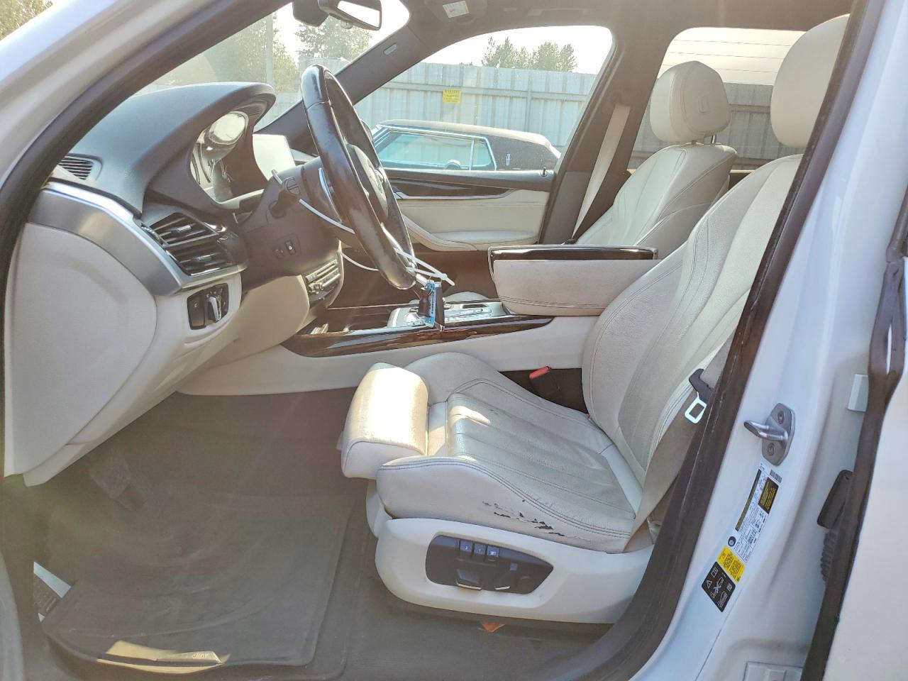 2015 Bmw X5 Xdrive35d White vin: 5UXKS4C5XF0N10283