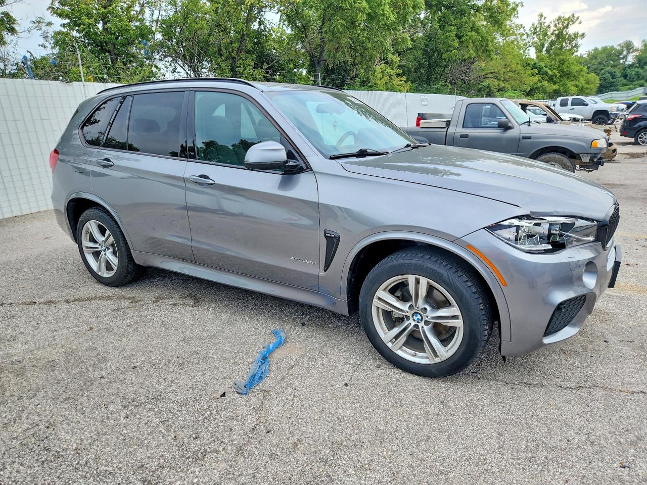 2015 Bmw X5 Xdrive35d Gray vin: 5UXKS4C5XF0N12034
