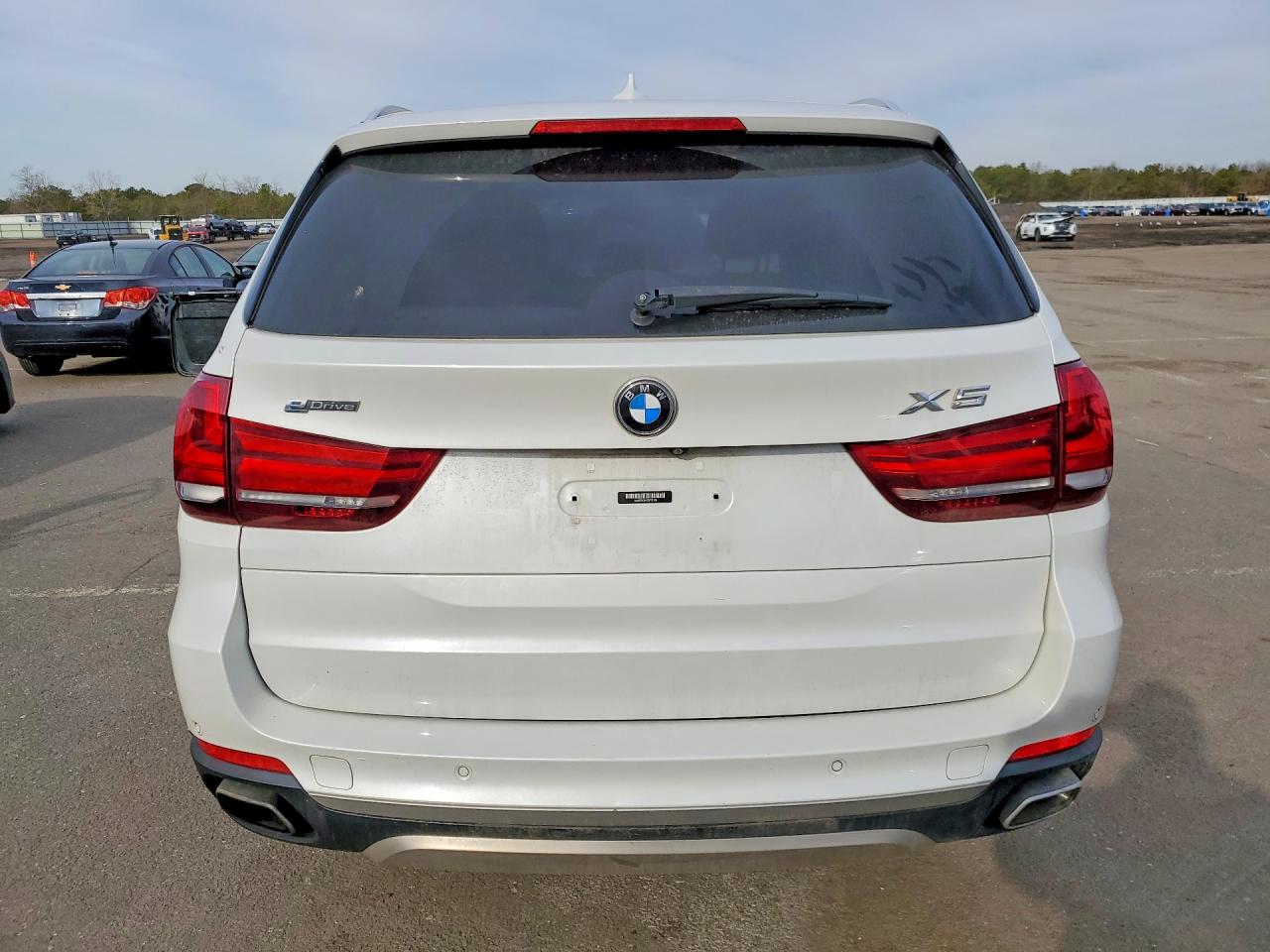 2016 Bmw X5 Xdr40e White vin: 5UXKT0C54G0S77105