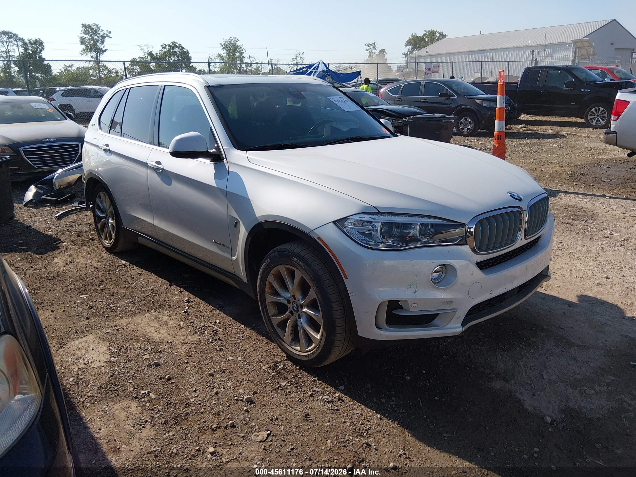 2018 Bmw X5 Edrive Xdrive40e Iperformance Белый vin: 5UXKT0C59J0V99424