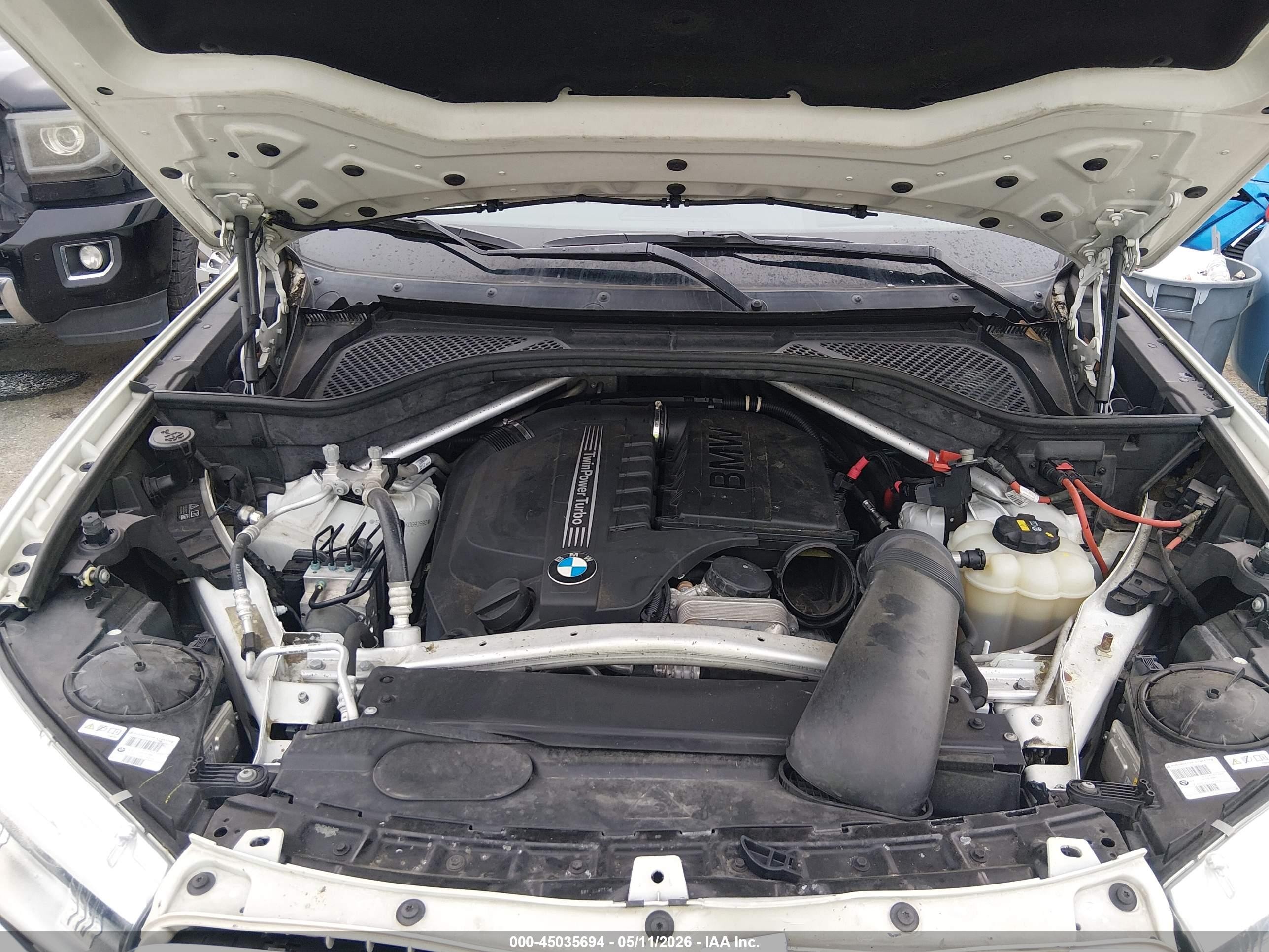 2019 Bmw X6 Sdrive35i Белый vin: 5UXKU0C51K0G92990