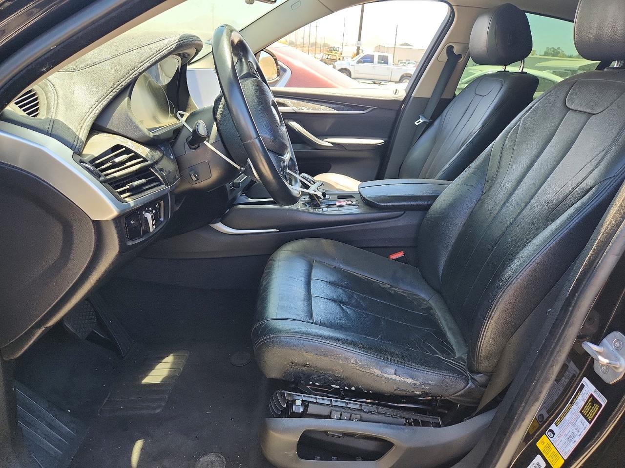 2015 Bmw X6 Sdrive35i Black vin: 5UXKU0C56F0F91725