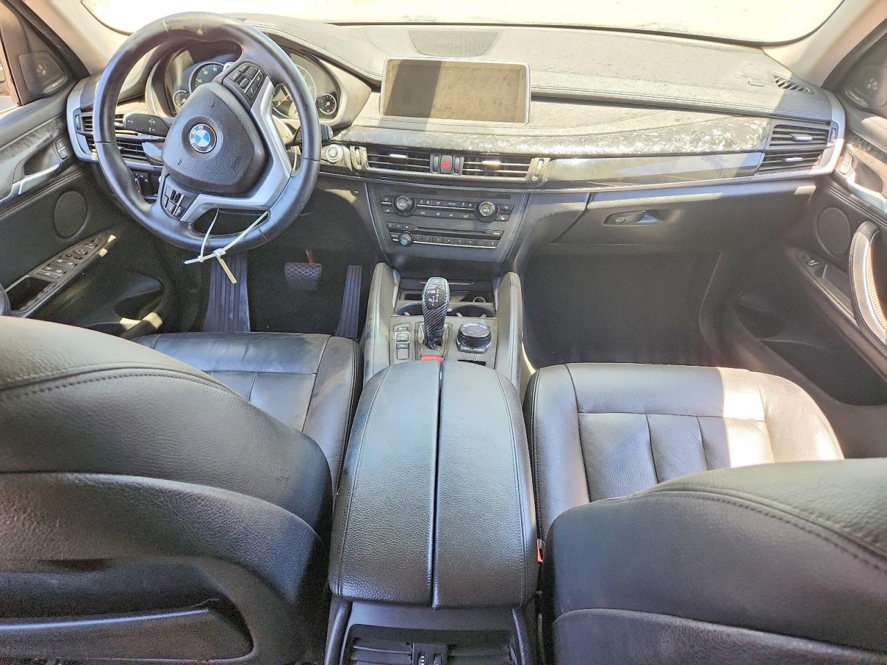 2015 Bmw X6 Sdrive35i Black vin: 5UXKU0C56F0F91725