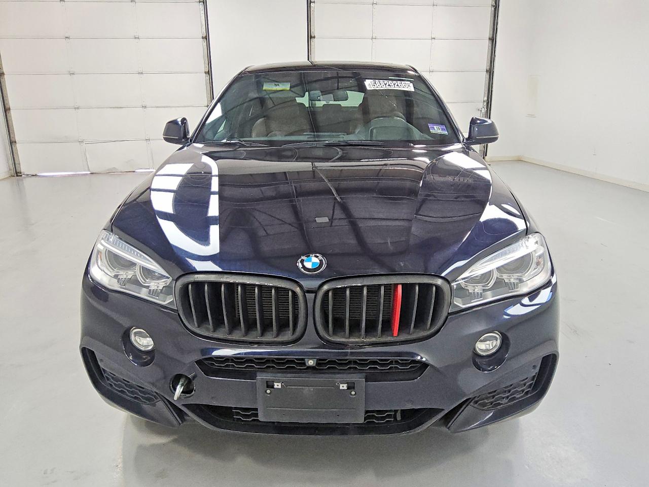 2015 Bmw X6 Xdrive35i Blue vin: 5UXKU2C50F0F96088
