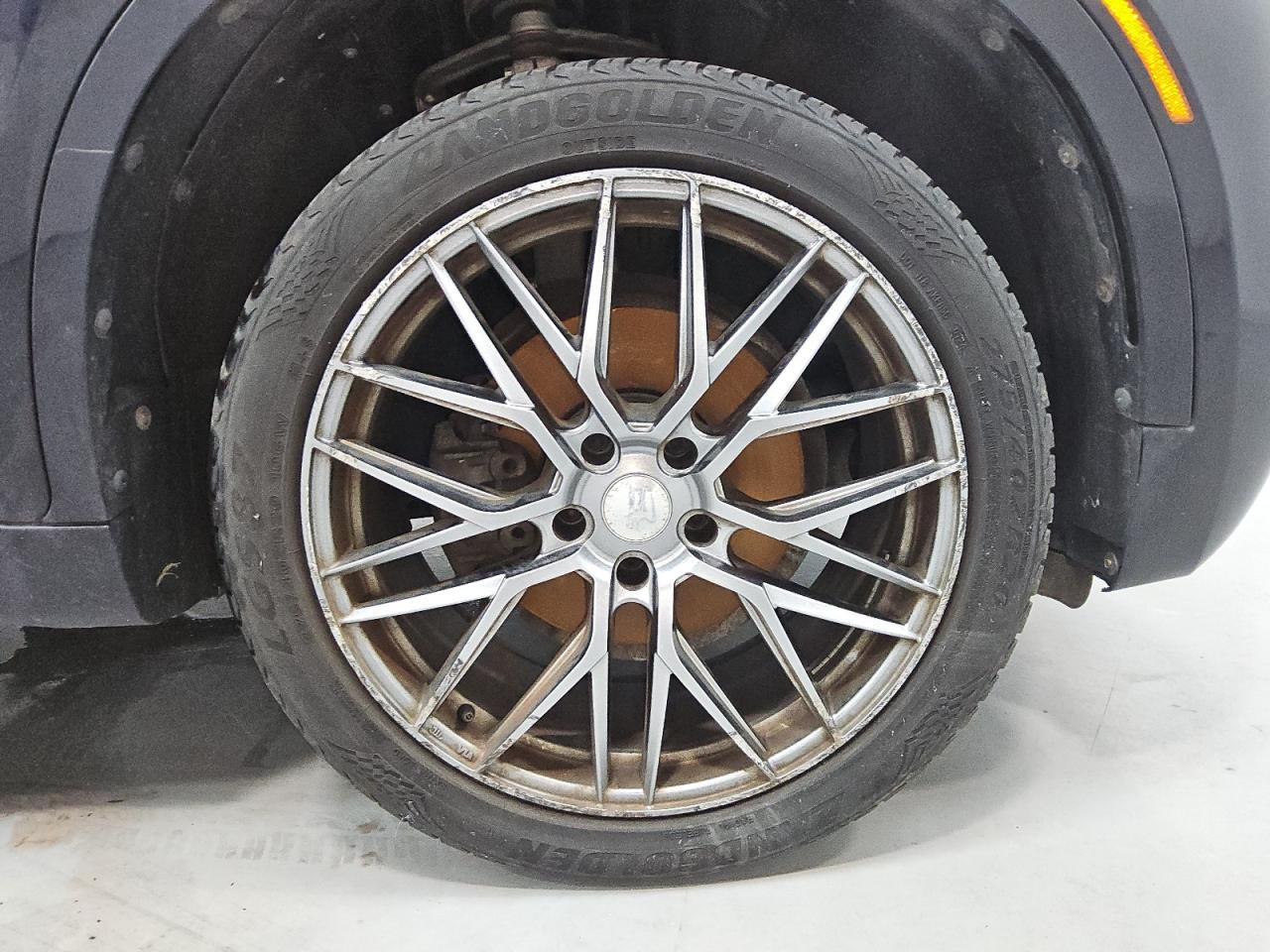 2015 Bmw X6 Xdrive35i Blue vin: 5UXKU2C50F0F96088 Damage: Right Front Wheel, Curb Rash, > 12 Inches
