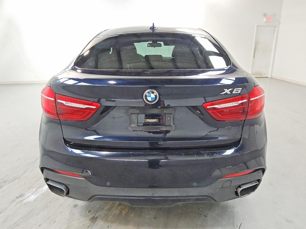 2015 Bmw X6 Xdrive35i Blue vin: 5UXKU2C50F0F96088