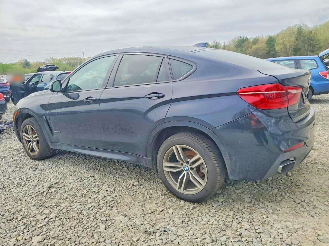 2015 Bmw X6 Xdrive35i Charcoal vin: 5UXKU2C51F0F95922