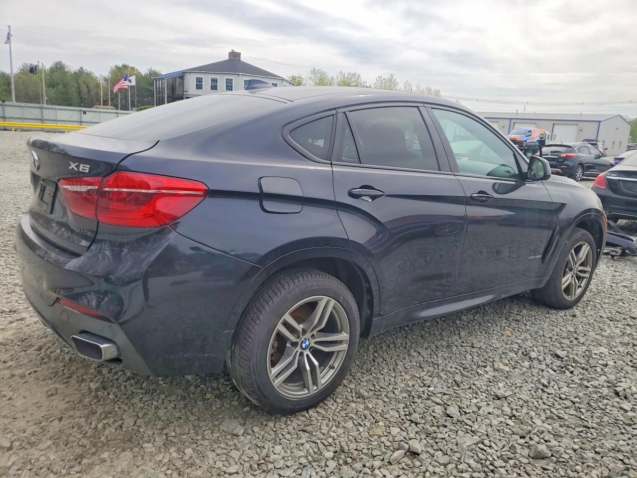 2015 Bmw X6 Xdrive35i Charcoal vin: 5UXKU2C51F0F95922