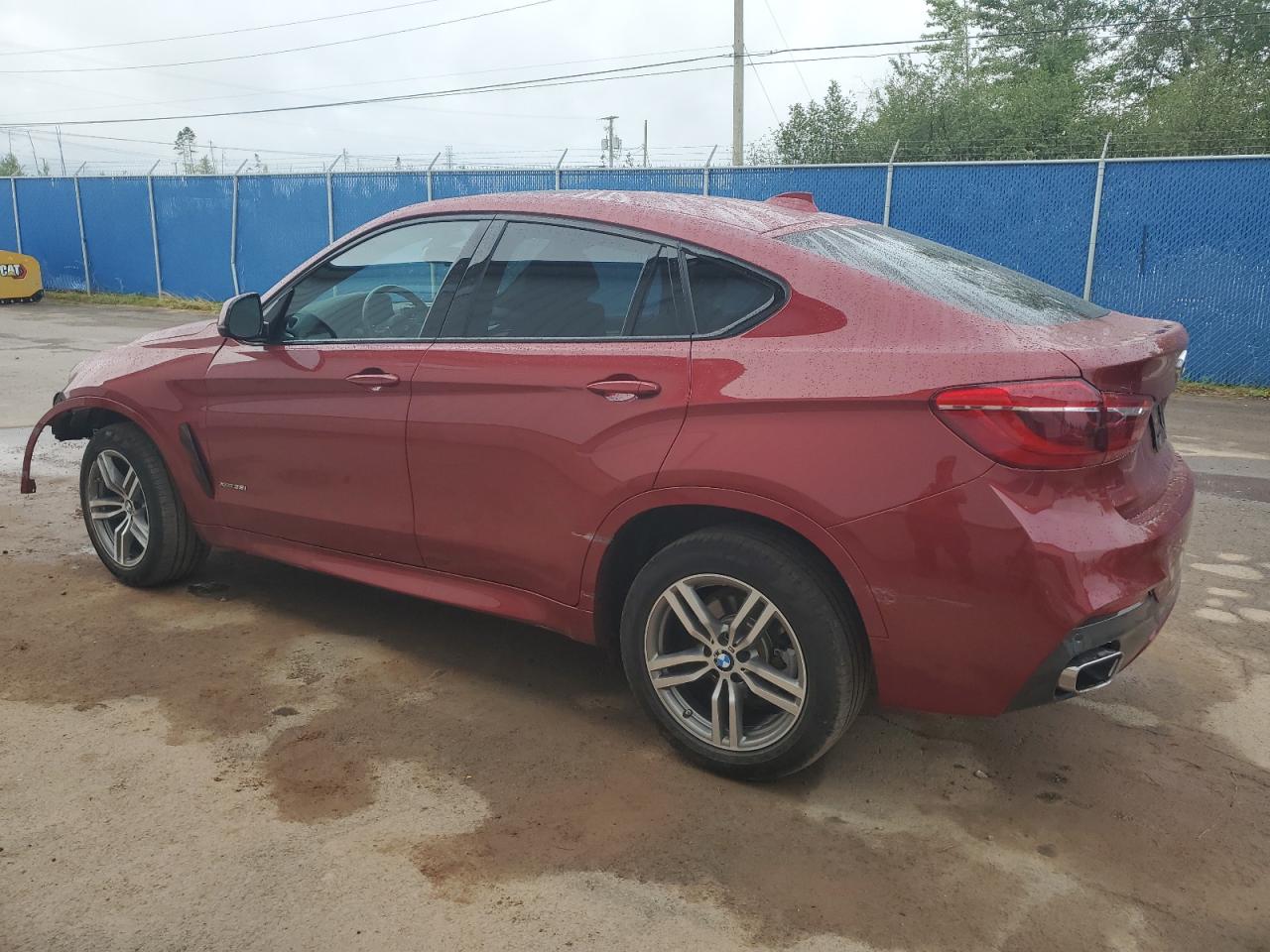 2018 Bmw X6 Xdrive35i Red vin: 5UXKU2C51J0X50619