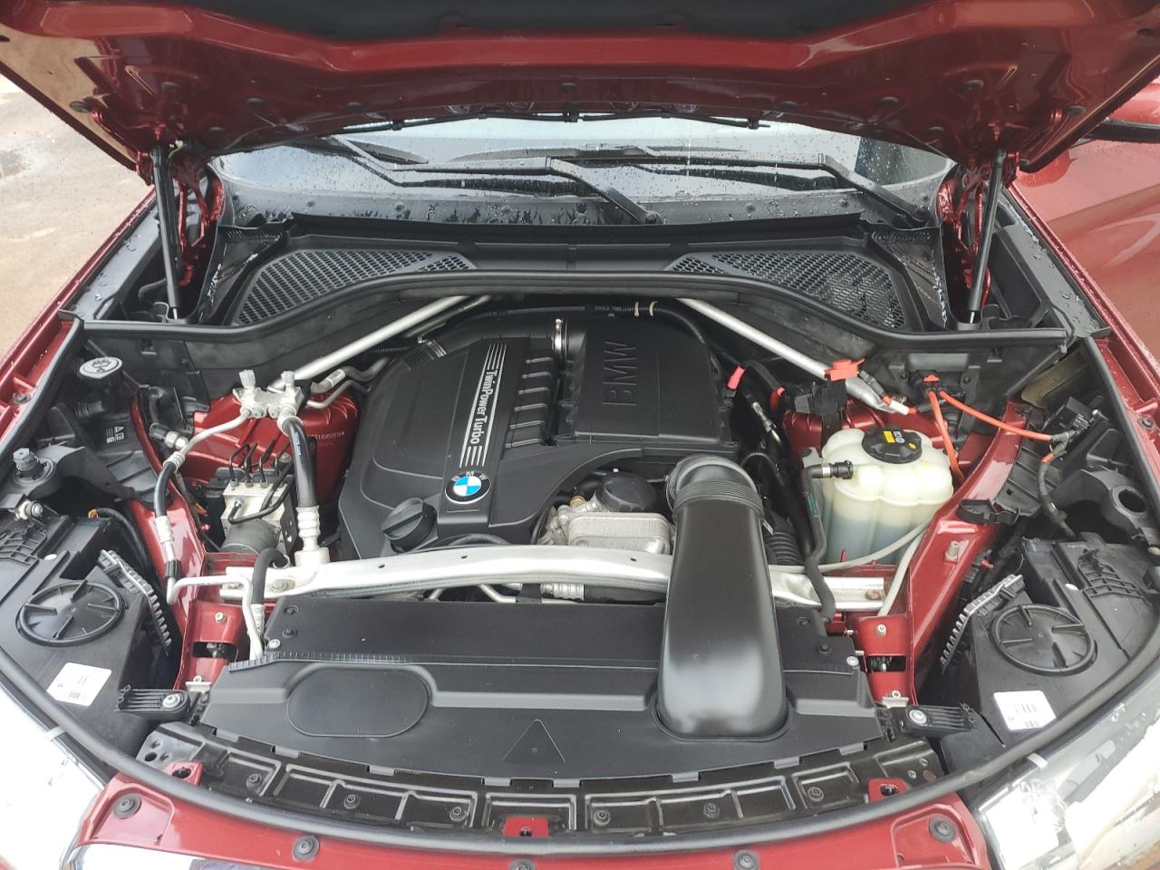 2018 Bmw X6 Xdrive35i Red vin: 5UXKU2C51J0X50619