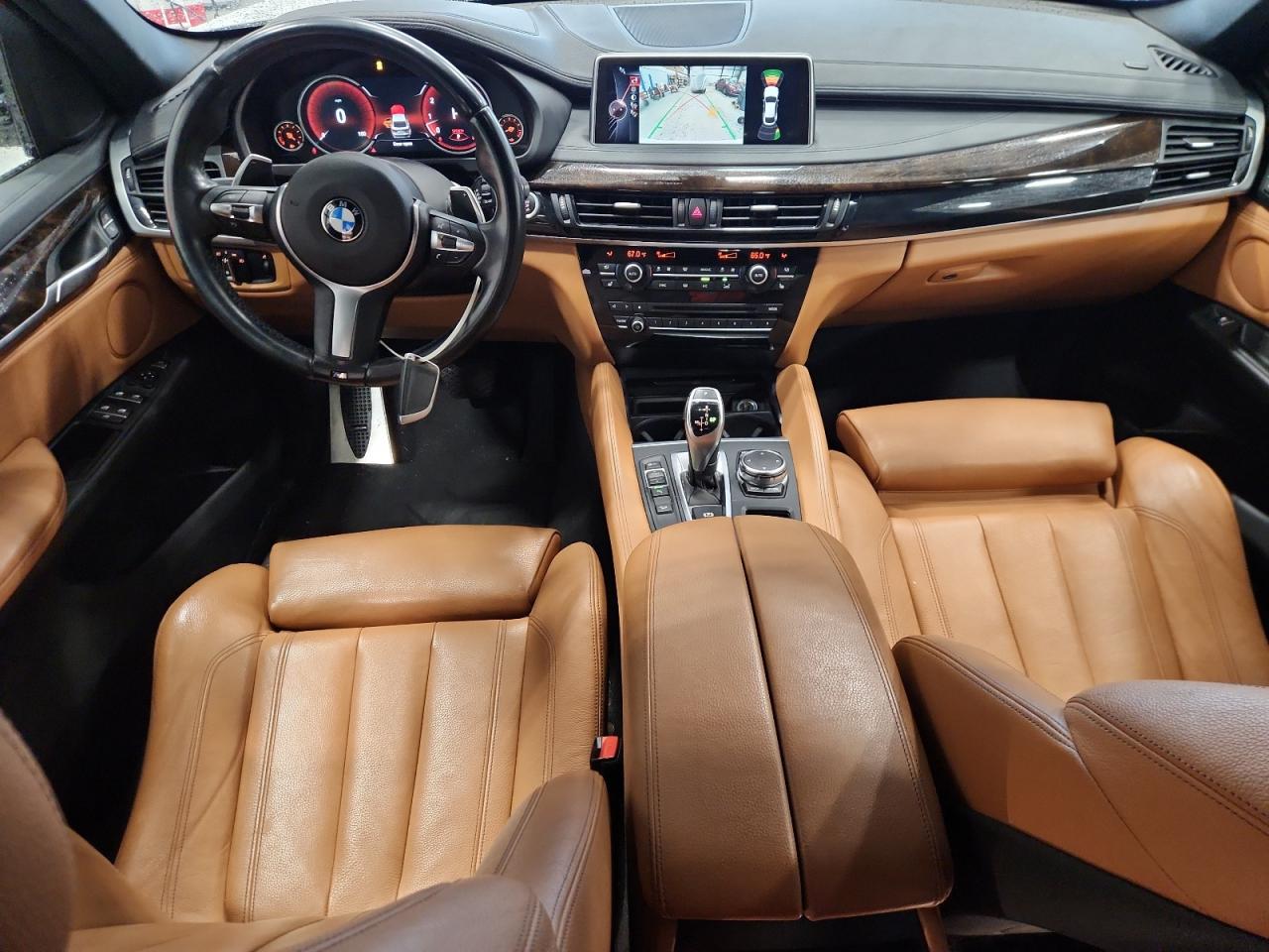 2015 Bmw X6 Xdrive35i White vin: 5UXKU2C53F0F95436
