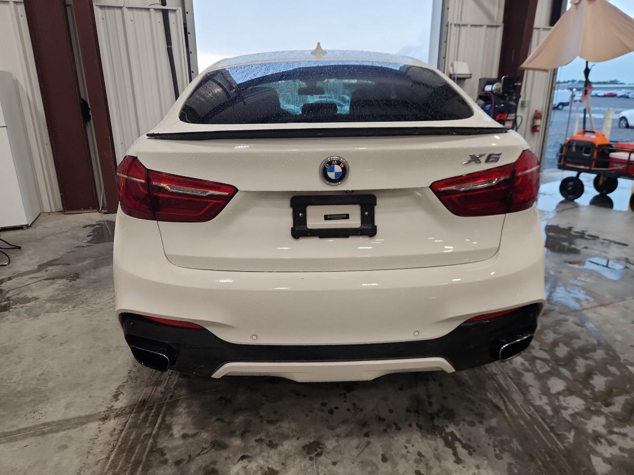 2015 Bmw X6 Xdrive35i White vin: 5UXKU2C53F0F95436