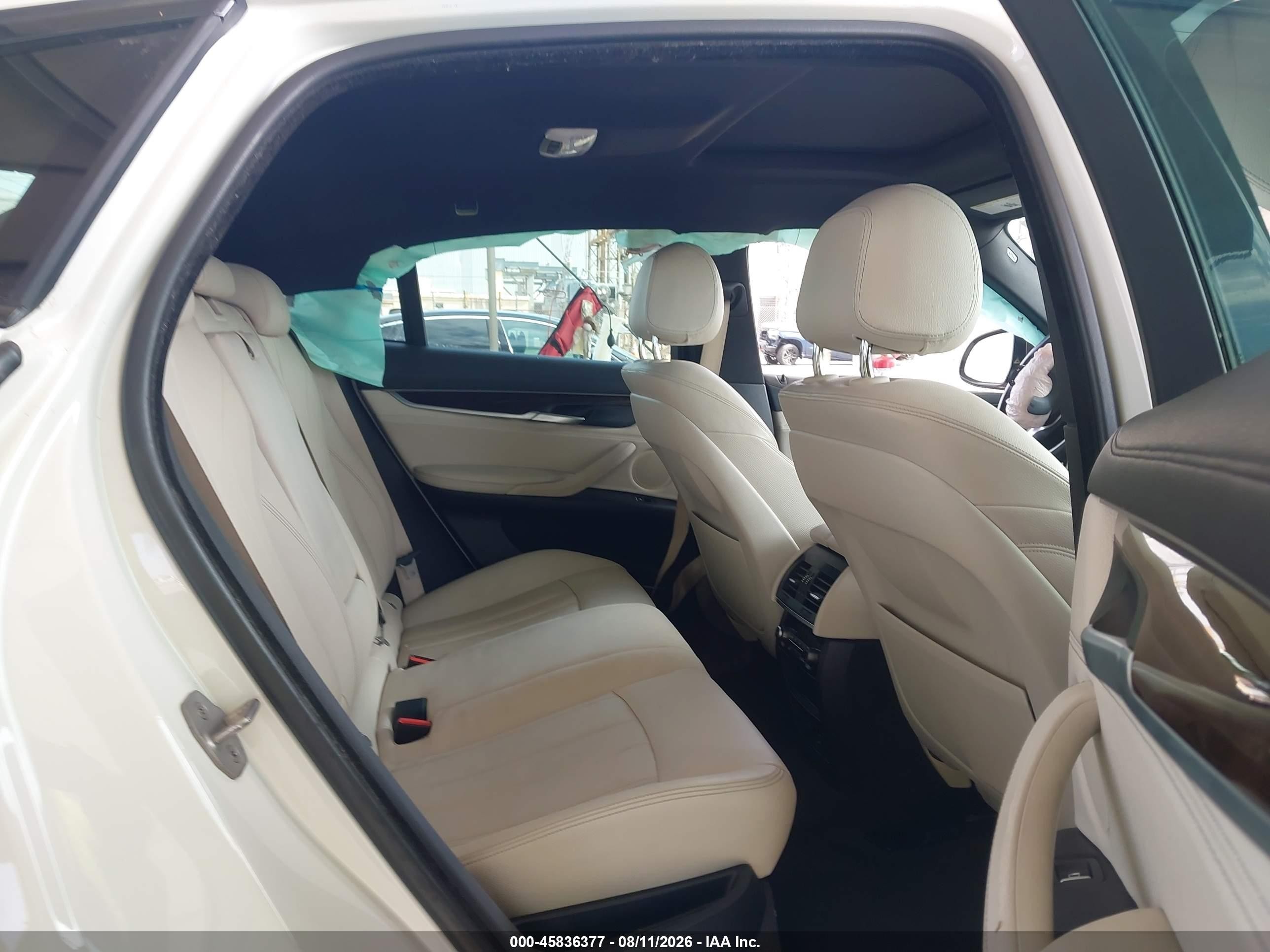 2015 Bmw X6 Xdrive35i White vin: 5UXKU2C53F0F96098