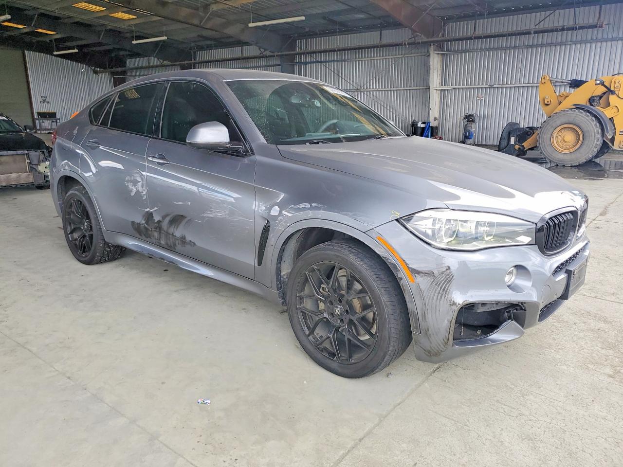 2015 Bmw X6 Xdrive35i Gray vin: 5UXKU2C53F0N77502