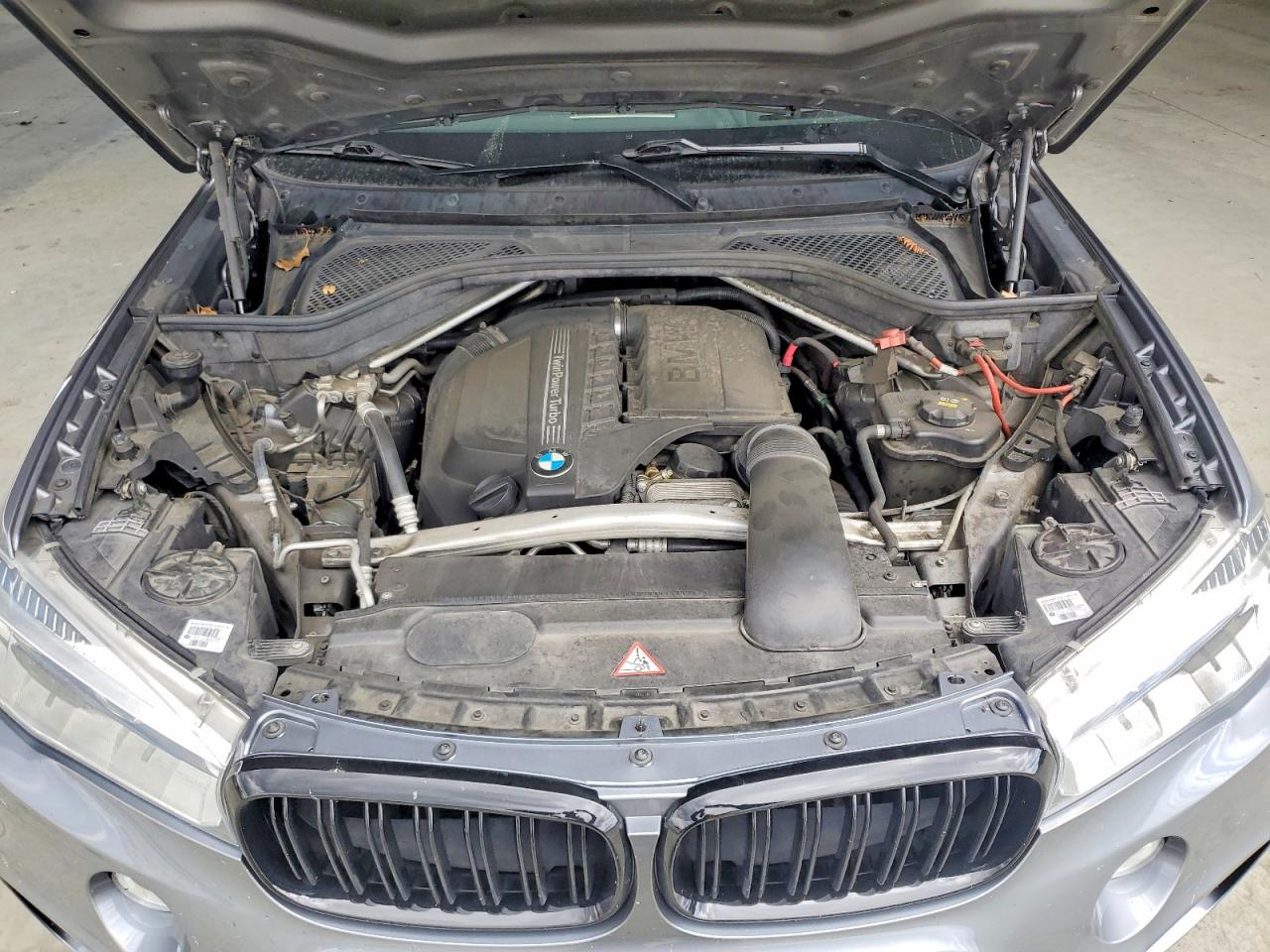 2015 Bmw X6 Xdrive35i Gray vin: 5UXKU2C53F0N77502