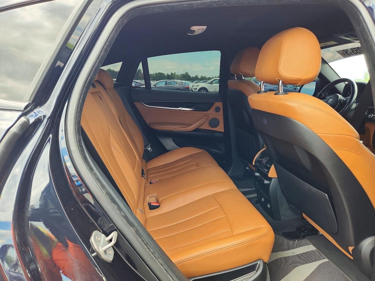 2015 Bmw X6 Xdrive35i Black vin: 5UXKU2C55F0F94823
