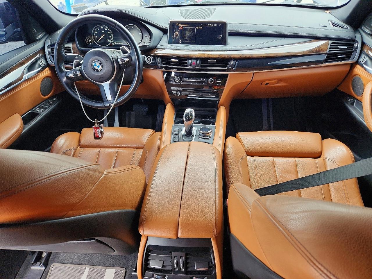 2015 Bmw X6 Xdrive35i Black vin: 5UXKU2C55F0F94823