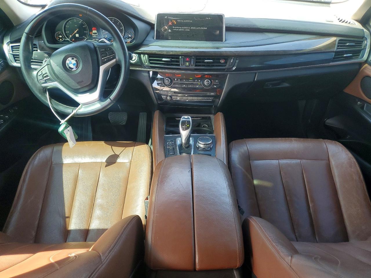 2015 Bmw X6 Xdrive35i Black vin: 5UXKU2C55F0F95521