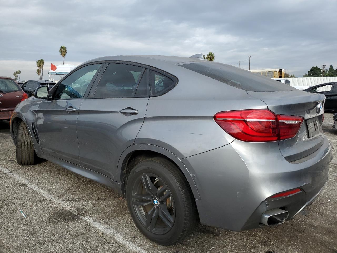 2018 Bmw X6 Xdrive35i Серый vin: 5UXKU2C55J0X49778