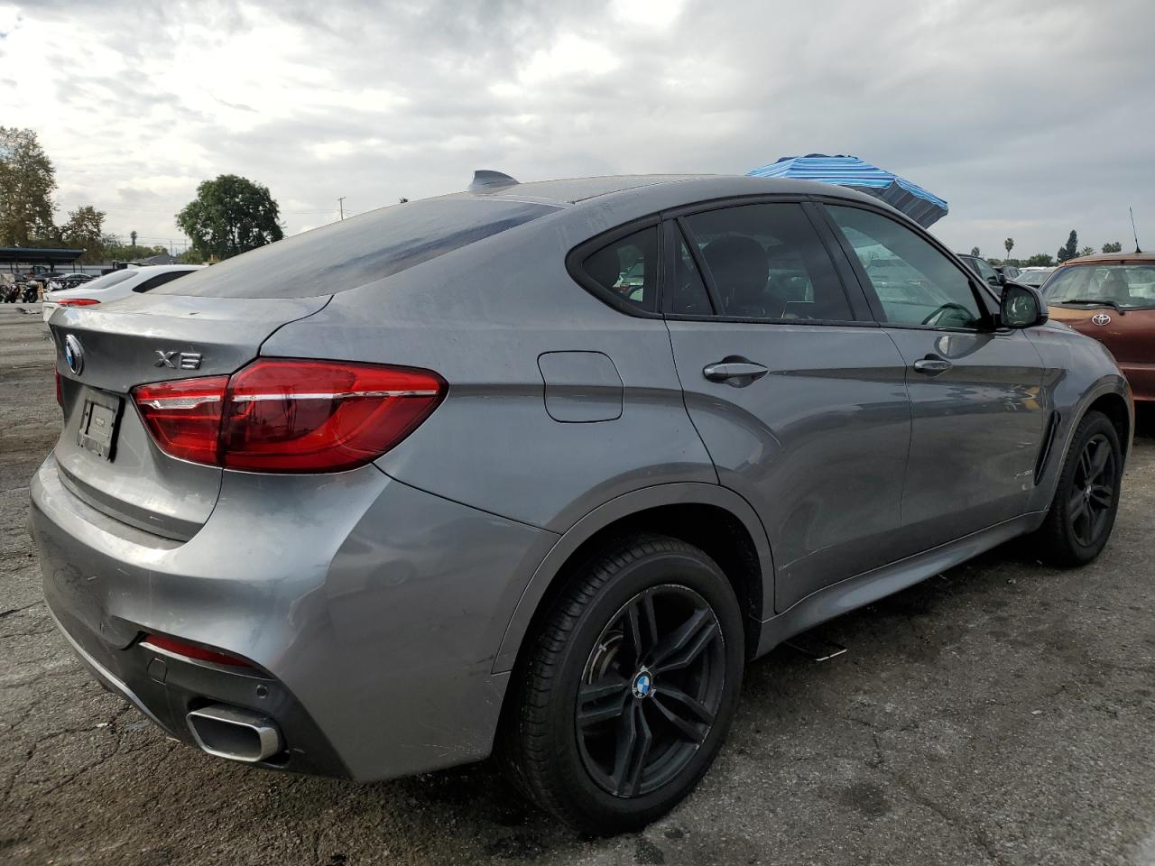 2018 Bmw X6 Xdrive35i Серый vin: 5UXKU2C55J0X49778