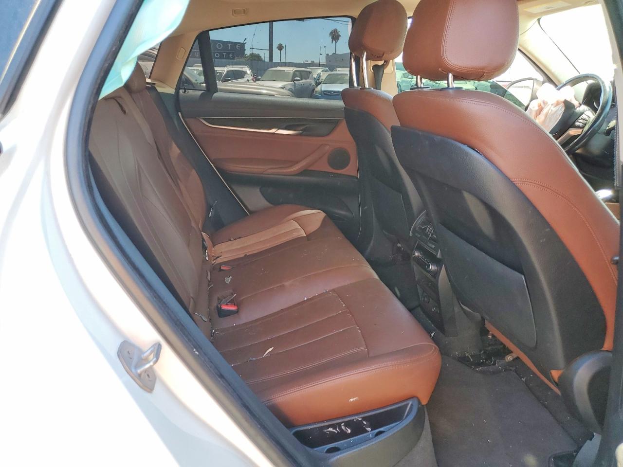 2015 Bmw X6 Xdrive35i White vin: 5UXKU2C57F0F96055