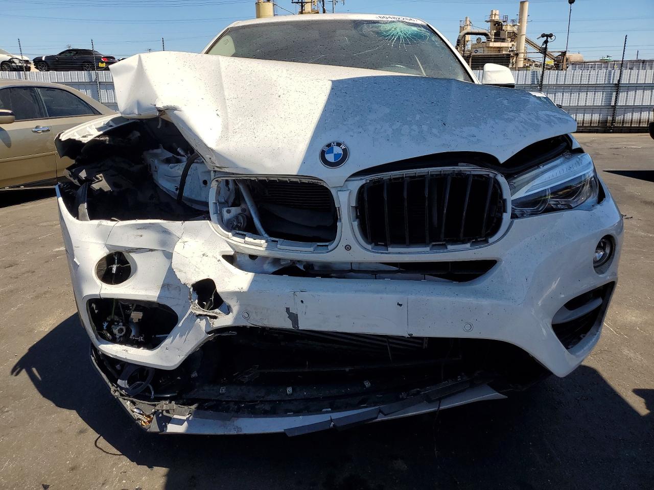 2015 Bmw X6 Xdrive35i White vin: 5UXKU2C57F0F96055