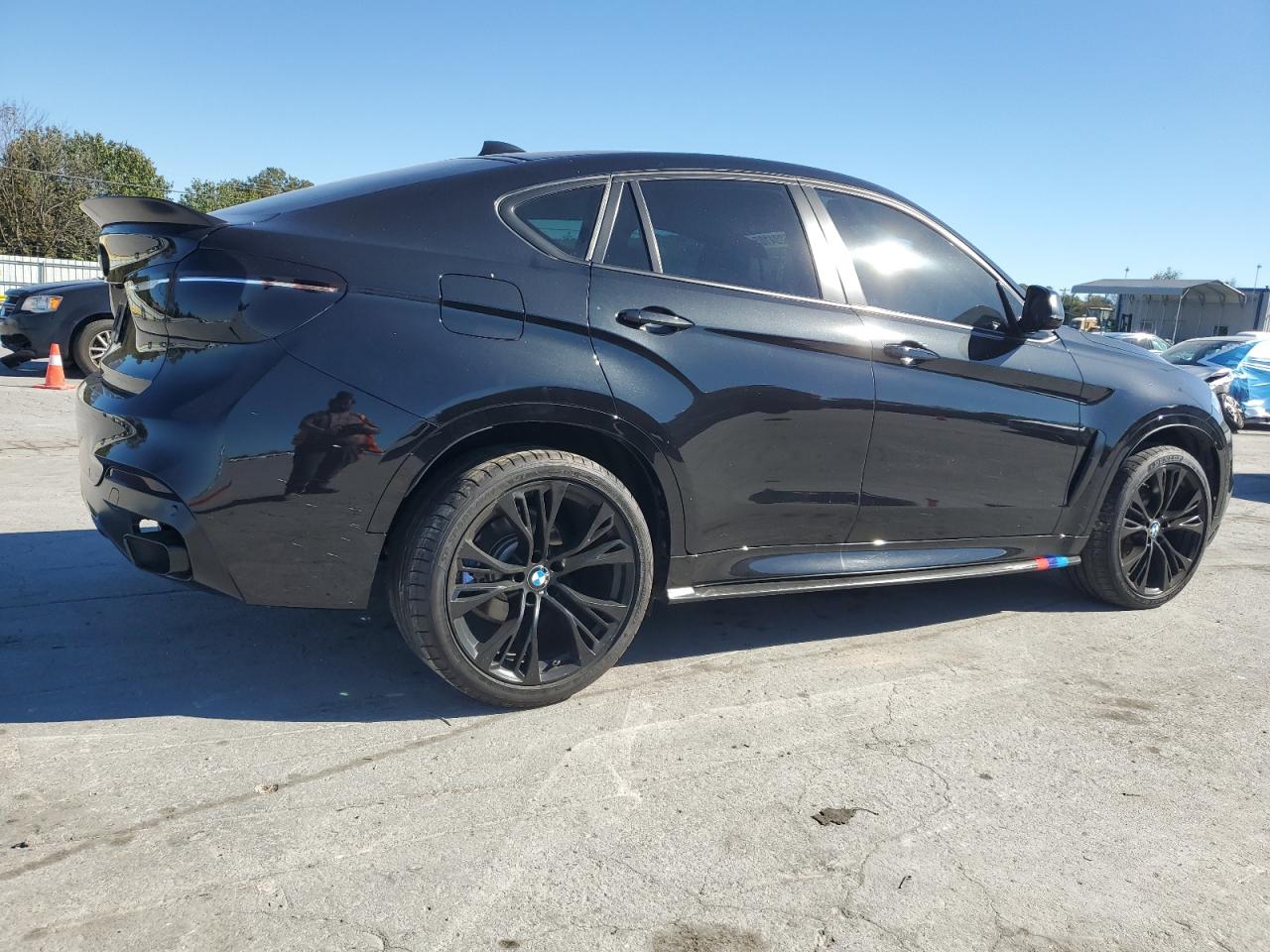 2018 Bmw X6 Xdrive35i Black vin: 5UXKU2C57J0X51452