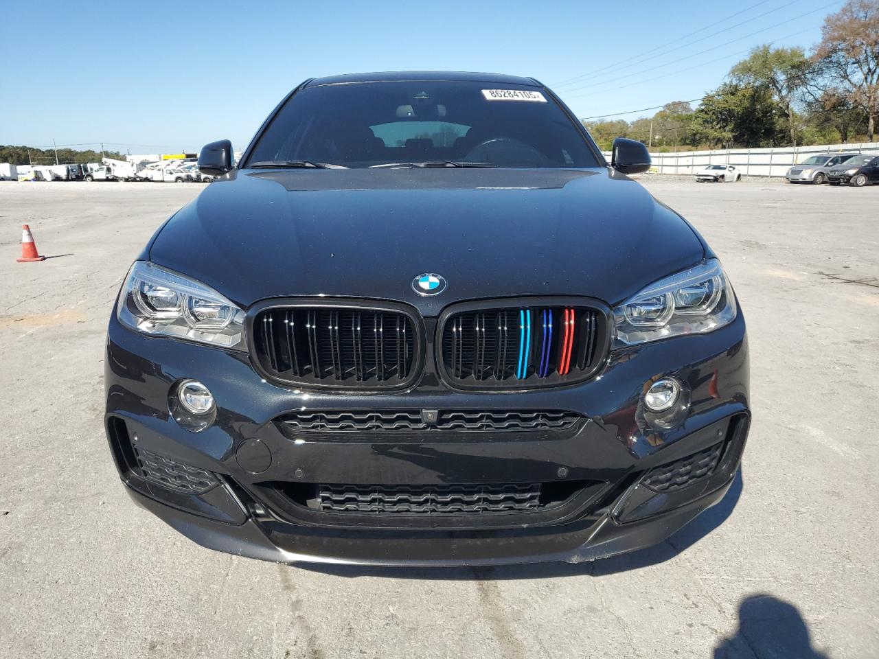 2018 Bmw X6 Xdrive35i Black vin: 5UXKU2C57J0X51452