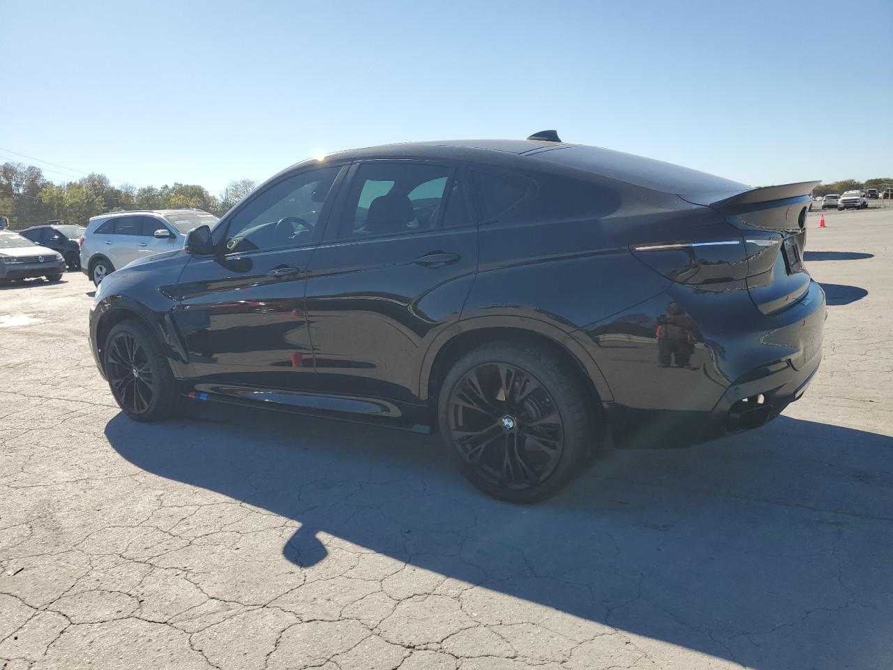 2018 Bmw X6 Xdrive35i Black vin: 5UXKU2C57J0X51452