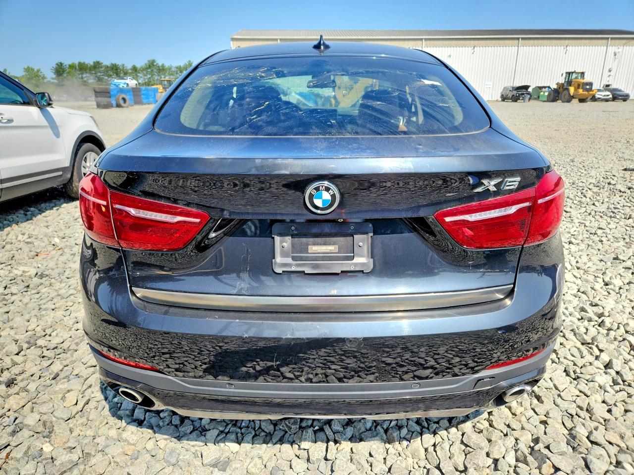 2015 Bmw X6 Xdrive35i Black vin: 5UXKU2C58F0F94640