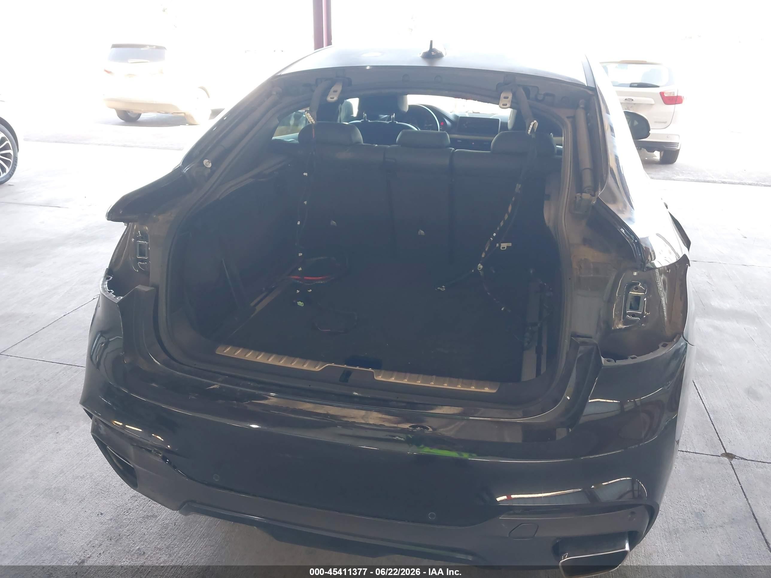 2015 Bmw X6 Xdrive35i Black vin: 5UXKU2C58F0F95075
